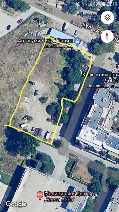 Продава се парцел на бул. ,,Южен,,