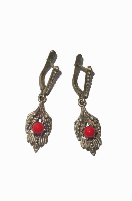 Серьги из мельхиора