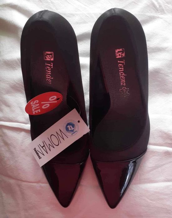 Дамски елегантни обувки черни