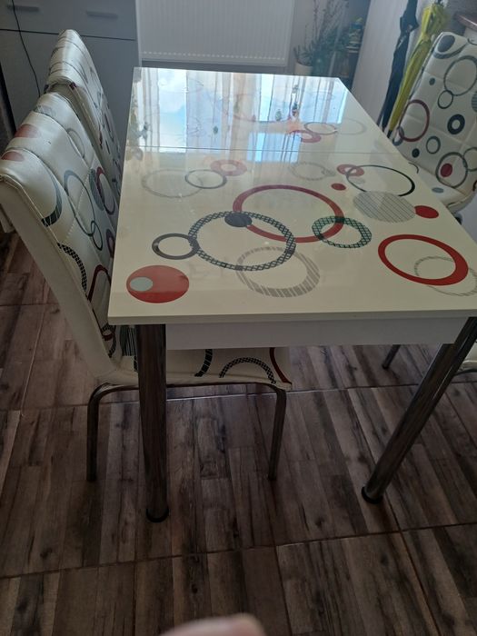 Masa+4scaune,bucatarie