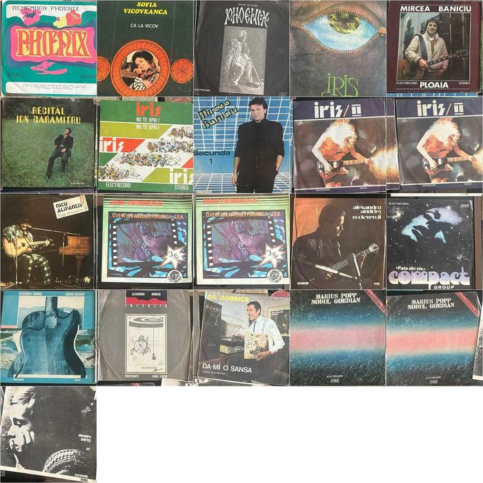 Colecție vinyluri diverse
