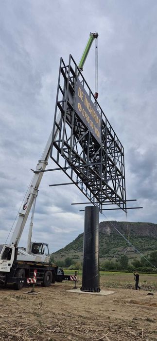 Inchiriez Panou Publicitar Gigant A1 - Unipol 14x8m - Simeria (Direct Proprietar)