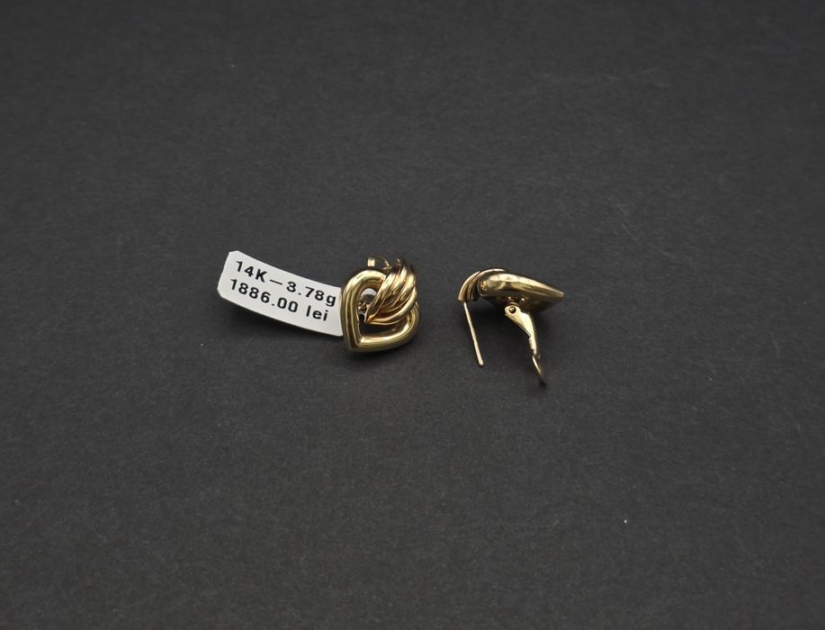 Cercei aur 14k 3.78gr