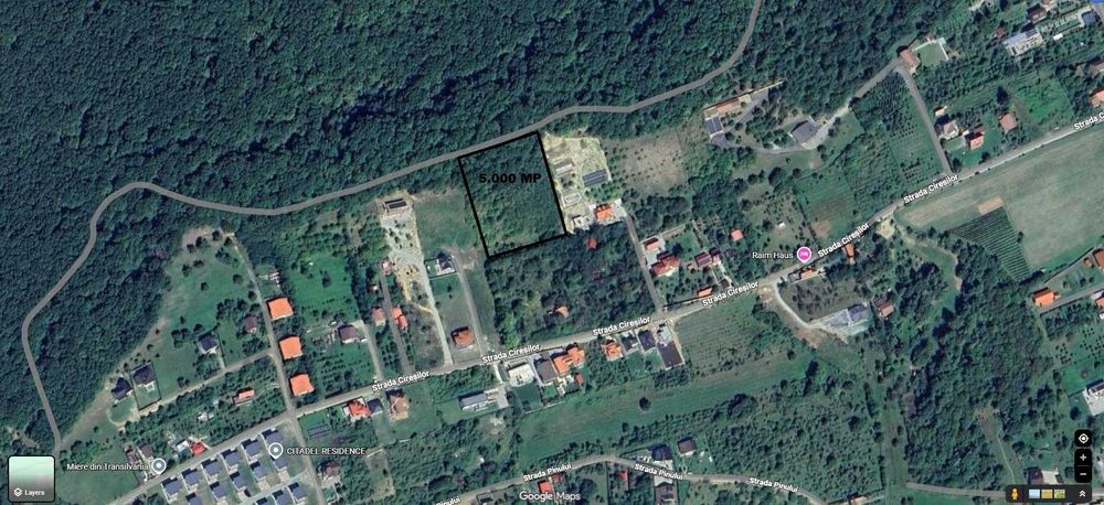 Vand teren intravilan 5.000 mp in Cisnadioara / jud. Sibiu