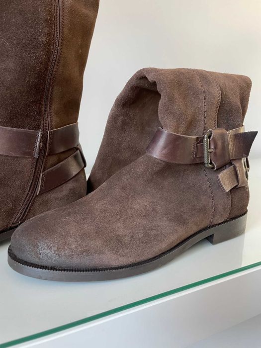 Cizme NOI piele întoarsă Tommy Hilfiger 36