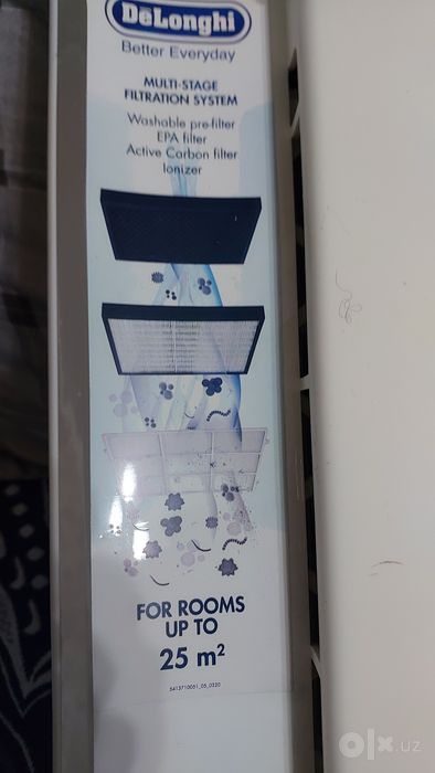 Продам  воздухоочиститель для комнаты S-25м2  бренд "DELONGHI. GROUP"