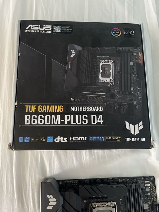 Дънна платка ASUS TUF B660M plus d4