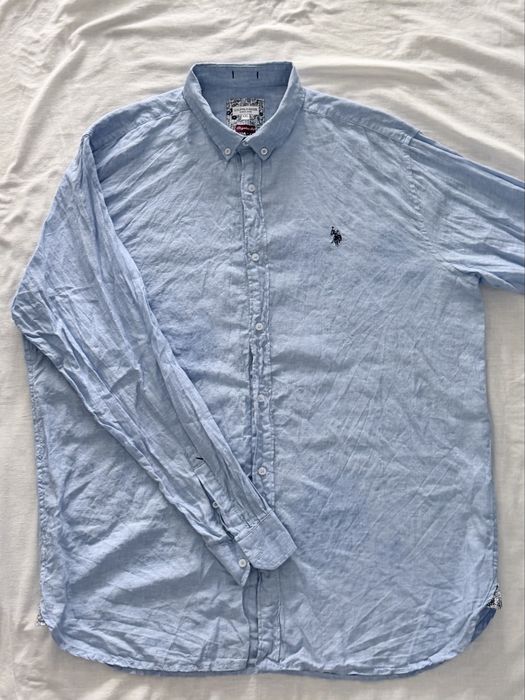 U.S.Polo Assn.,cămașă de in pt.bărbați,măr.XXL