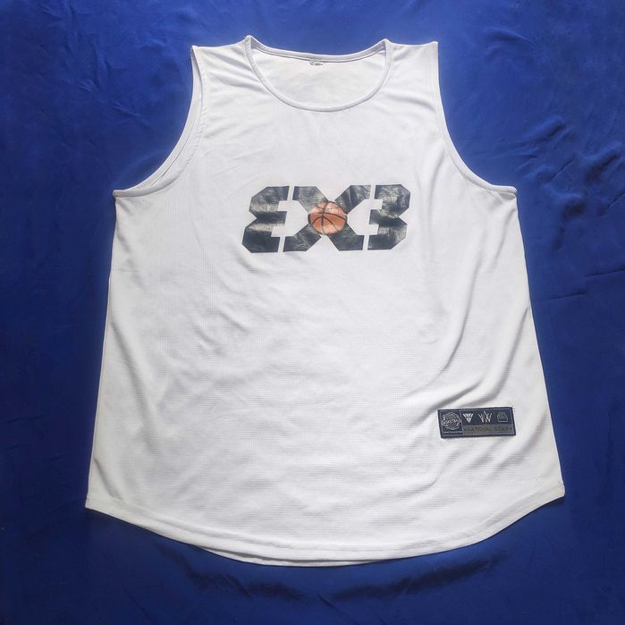 Спортивная Майка 3X3 Basketball. XXXL