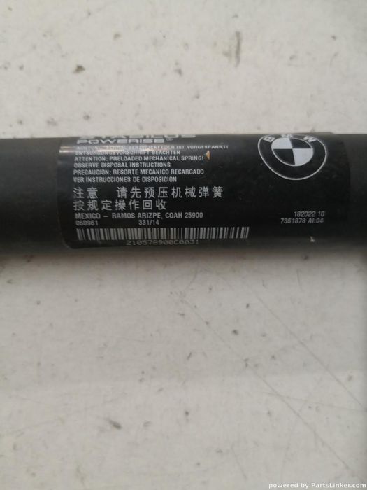 Telescop Portbagaj Automat Bmw X5 Iii (F15, F85) [ 2012 - 2018 ] Oem 7361878