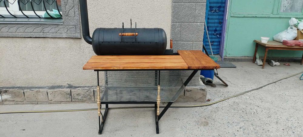 Мангал-кактал стационарный