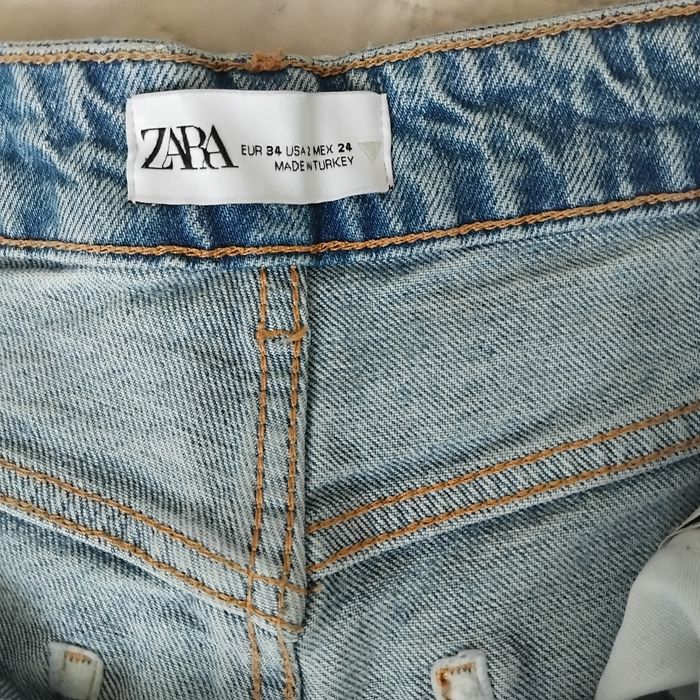 Дамски дънки Mom Zara 34