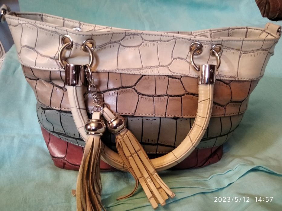 Сумка  чистая кожа