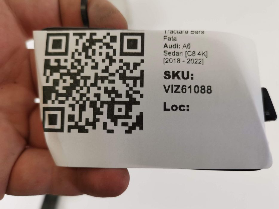 Капак За Теглич На Предна Броня Ауди А6 Седан / Audi A6 Sedan [C8 4K]