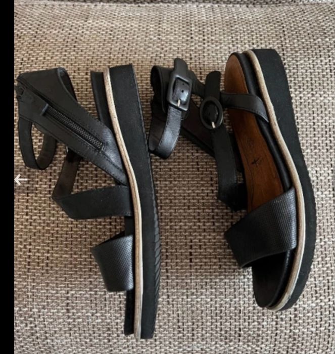 Страхотни сандали 38номер от ест. кожа-2бр.. и 36 розови