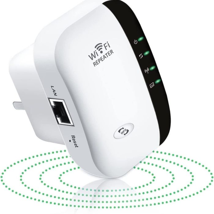 Wi-Fi Repeater 300Mbps – Усилвател и разширител на Wi-Fi сигнала с LAN порт