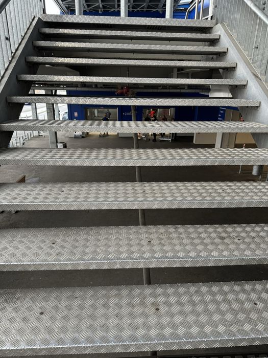 Tabla striata aluminiu trepte/ podine/ coltare