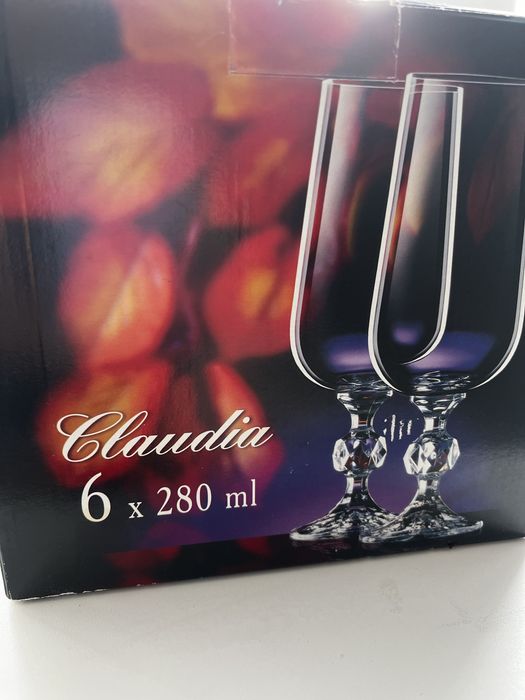 Чешский хрусталь Bohemia Crystall в золоте шикарный