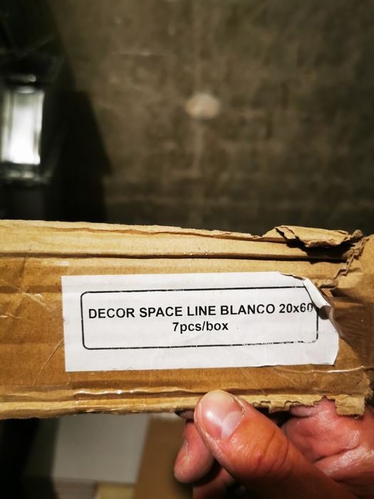 Плочки Декор Space Line 20x60 Blanco