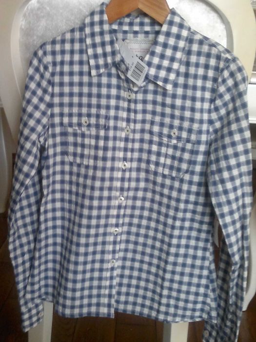 Детска Маркова Риза каре за момиче 116см.