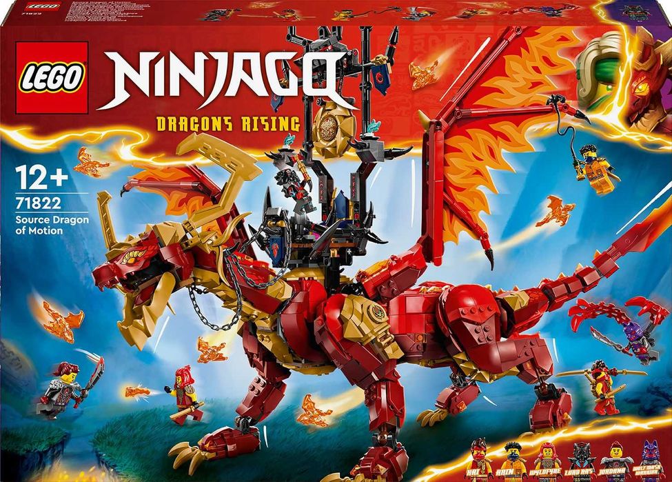 НОВО LEGO Ninjago 71822 - Източникът на драконовата сила
