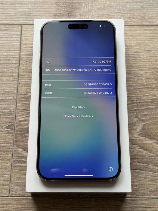 iPhone 15 TITANUM 256 GB