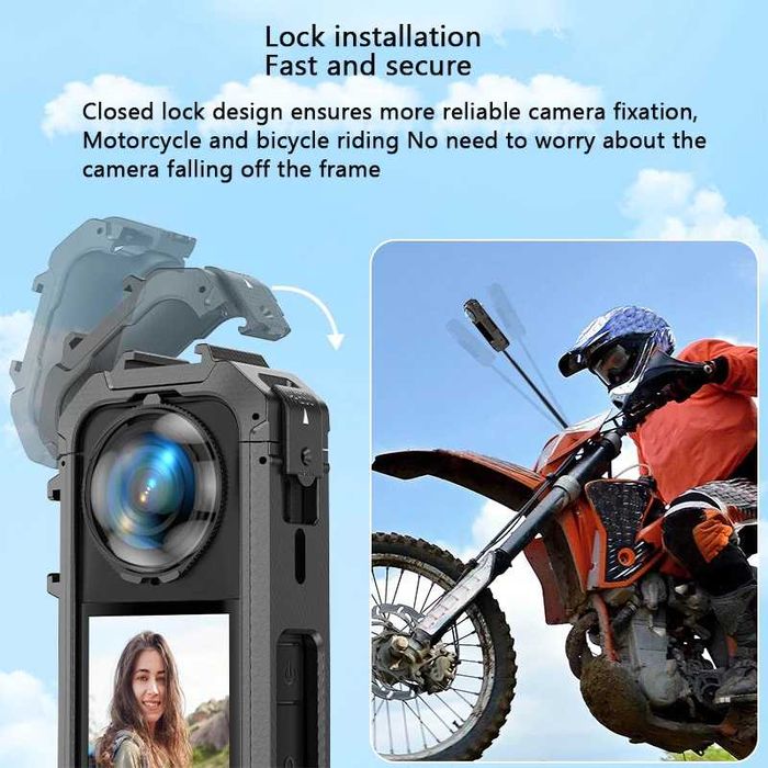Cadru frame carcasa de protectie pentru camere de actiune Insta360 X5