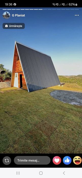 Cabane din lemn tip A