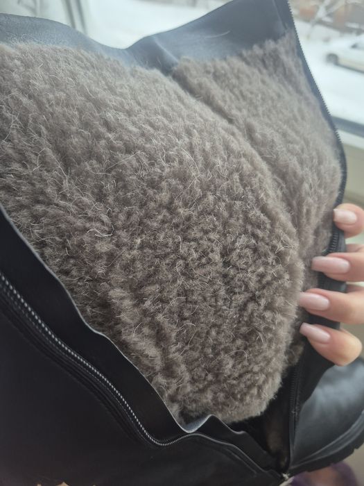 Сапоги зимние длинные