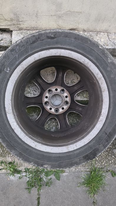 Оригинални джанти зa Мерцедес/Mercedes 16" 5x112 - 6.5J ET32 с гуми (2 зимни + 2 летни)