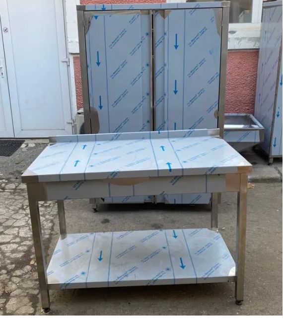 Mobilier inox bucatarii profesionale (MASA INOX, SPALATOR, DULAP INOX)