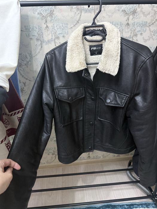 Утепленная кожанка размер 42-44