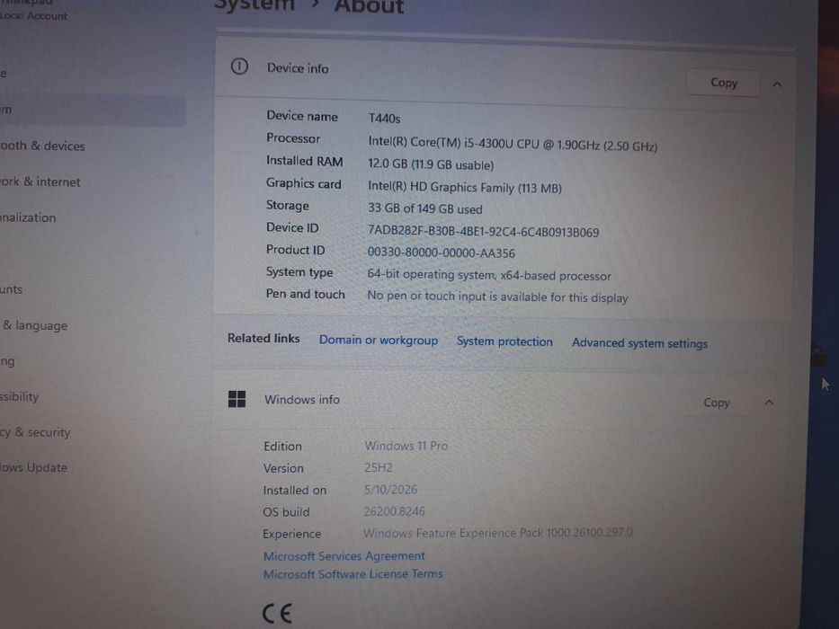 Lenovo Thinkpad T440s