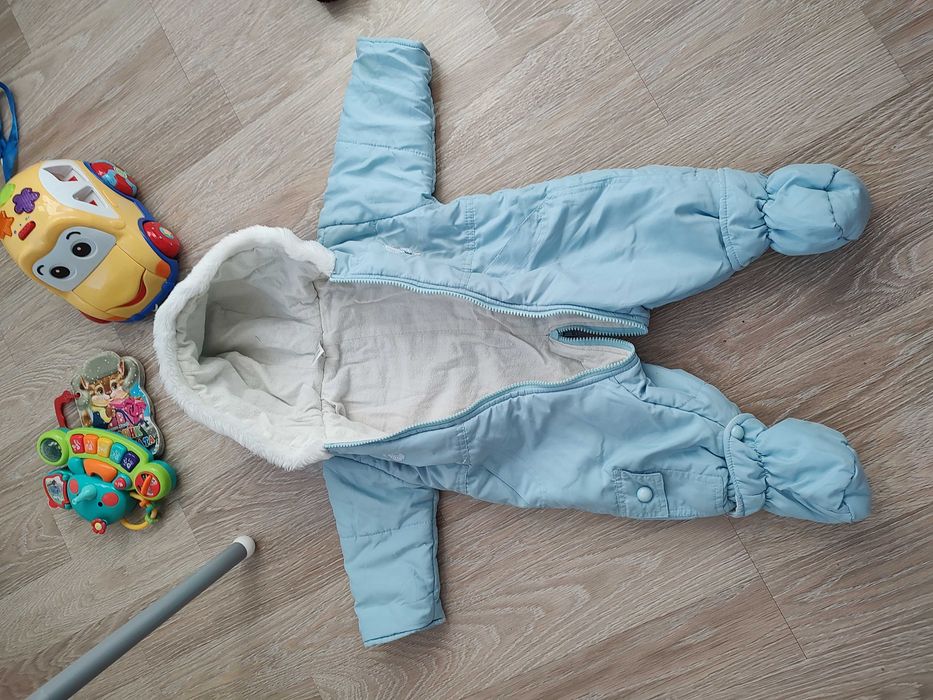 Яке, Елек, Ескимос, скафандър за зимата и сняг. Яке за бебе с качулка