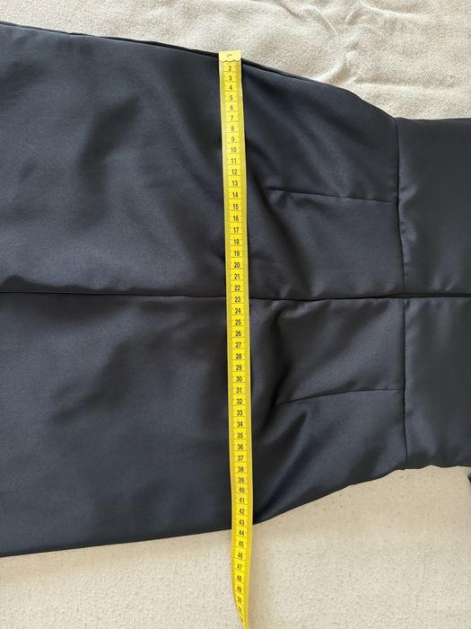 Rochie neagra cu pene