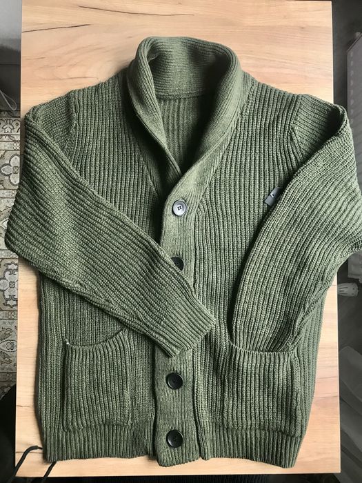 Кардиган с шалевым воротом