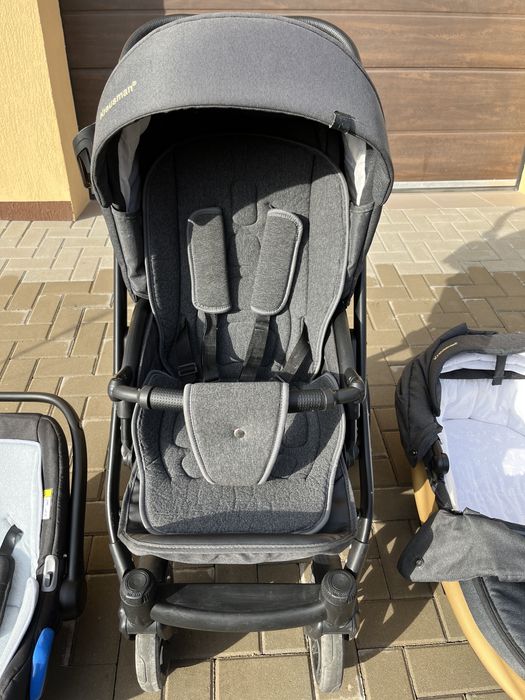 Cărucior 3 în 1 Krausman – stare foarte bună, complet echipat