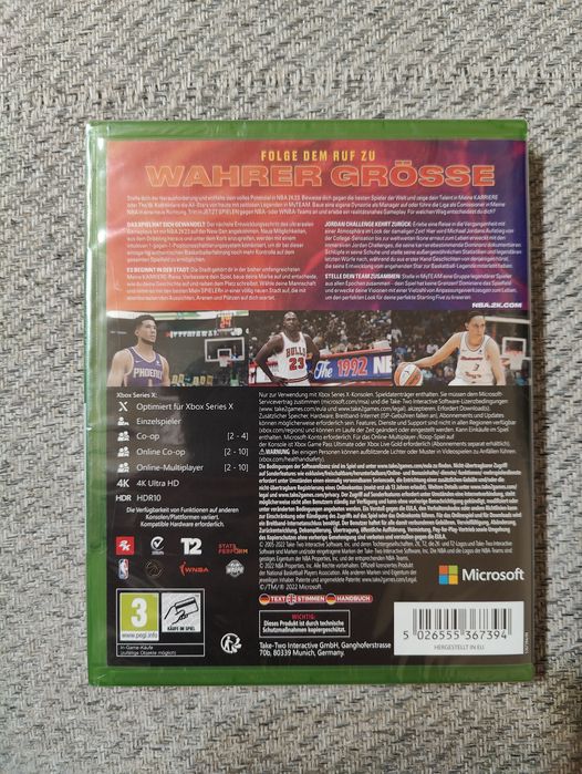 Joc sigilat Xbox Series X NBA 2k23