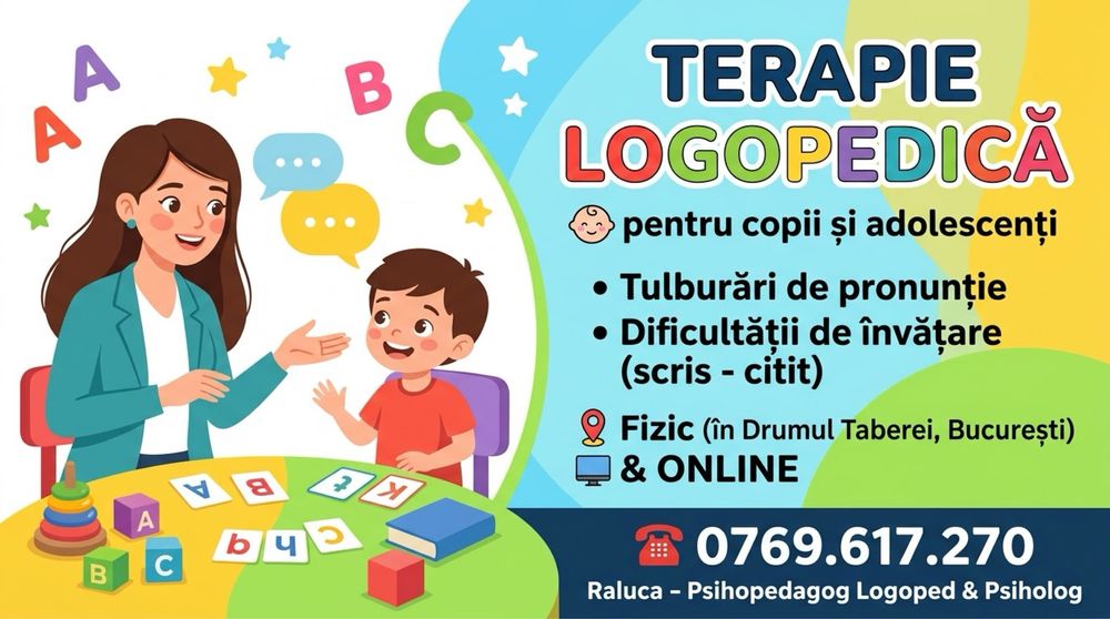 Terapie Logopedie Drumul Taberei