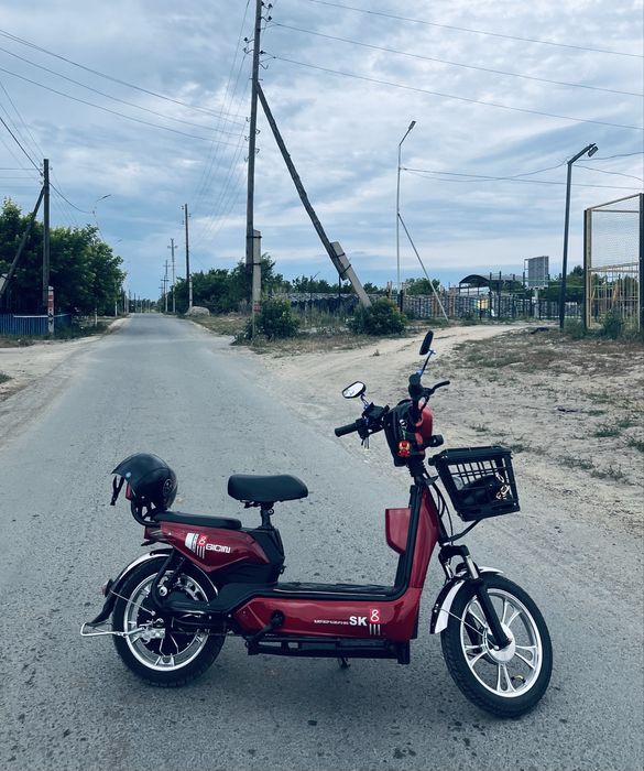 Электро велосипед sk8 pro