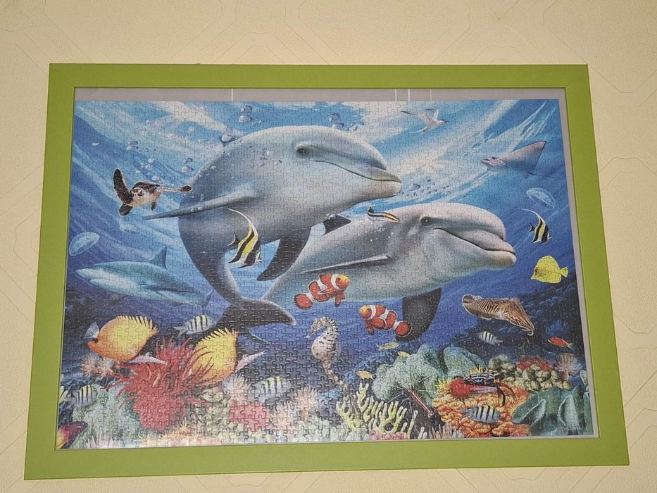 Рамка с готов пъзел