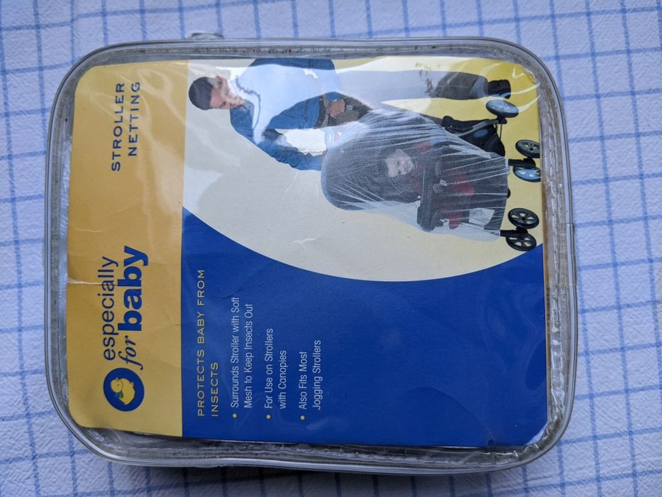 Универсален размер мрежа/комарник за детска количка, САЩ