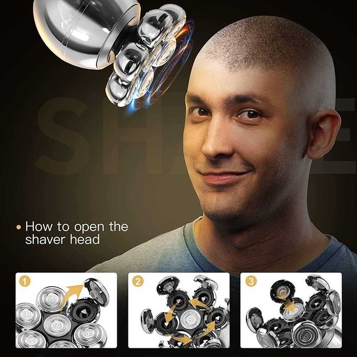 7D Електрическа самобръсначка за мъже 5-в-1