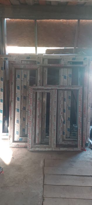 Пластиковые окна , без стекла