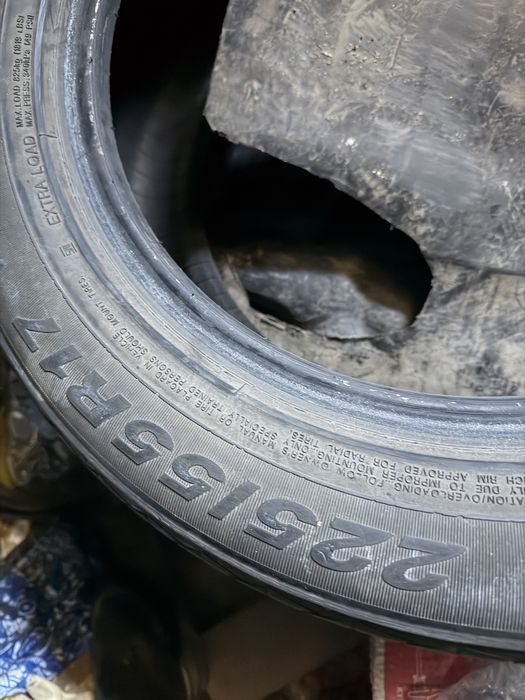 Пара летней резины 225/55 R17