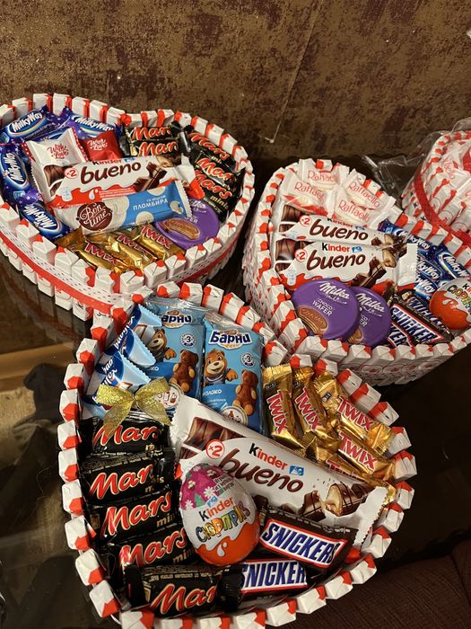 Сладкие боксы из киндера