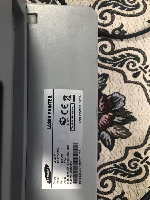 Продам черно-белый принтер