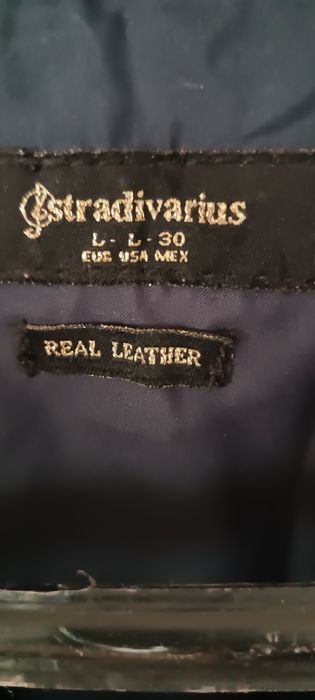 Кожено яке Stradivarius