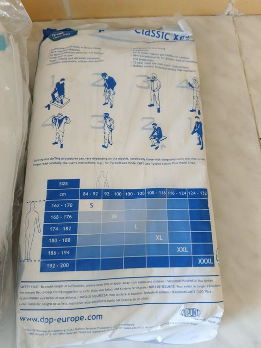 Защитный комбинезон.