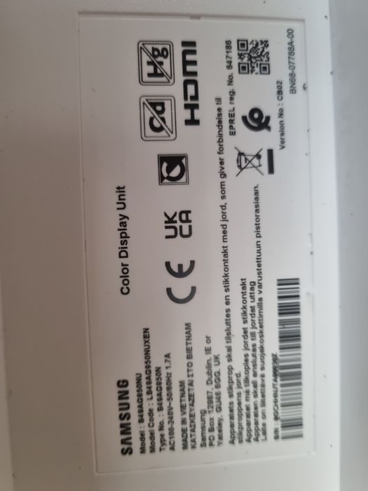 Гейминг монитор SAMSUNG ODISSEY NEO G9 , 49 ИНЧА